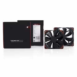 Noctua NF-F12 industrialPPC-2000 PWM Case per computer Ventilatore 12 cm Nero, Marrone - Vista aggiuntiva 4