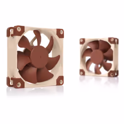 Noctua NF-A8 PWM sistema di raffreddamento per computer Case per computer Ventilatore 8 cm Beige, Marrone - Vista aggiuntiva 7