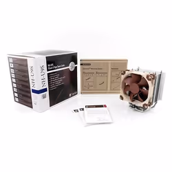 Noctua NH-U9S sistema di raffreddamento per computer Processore Refrigeratore 9,2 cm Marrone, Metallico - Vista aggiuntiva 4