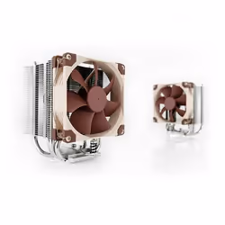 Noctua NH-U9S sistema di raffreddamento per computer Processore Refrigeratore 9,2 cm Marrone, Metallico - Vista aggiuntiva 5