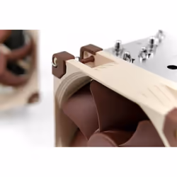 Noctua NH-U9S sistema di raffreddamento per computer Processore Refrigeratore 9,2 cm Marrone, Metallico - Vista aggiuntiva 6