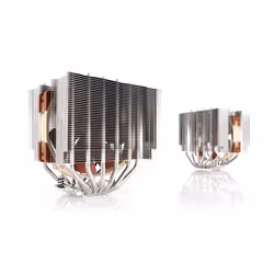 Noctua NH-D15S sistema di raffreddamento per computer Processore Refrigeratore 14 cm Rame, Metallico - Vista aggiuntiva 5