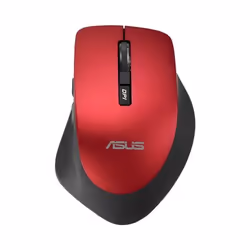 ASUS WT425, Mano destra, Ottico, RF Wireless, 1600 DPI, Rosso