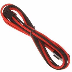 BitFenix PCI-E (6-pin) - PCI-E (6-pin), 0.45m, 0,45 m, PCI-E (6-pin), PCI-E (6-pin), Maschio, Femmina, Nero, Rosso