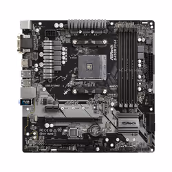 Asrock B450M Pro4, AMD, Socket AM4, AMD Athlon, AMD Ryzen 2000 Series, AMD Ryzen 3000 Series, Socket AM4, DDR4-SDRAM, 128 GB