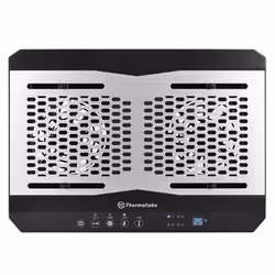 Thermaltake CL-N002-PL12BL-A base di raffreddamento per laptop 1300 Giri/min Alluminio, Nero