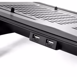 Thermaltake CL-N002-PL12BL-A base di raffreddamento per laptop 1300 Giri/min Alluminio, Nero - Vista aggiuntiva 7