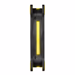 Thermaltake Riing 14 Case per computer Ventilatore 14 cm Nero, Giallo - Vista aggiuntiva 5
