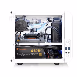 Thermaltake Core V1 Snow Edition Cubo Bianco