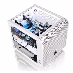 Thermaltake Core V1 Snow Edition Cubo Bianco - Vista aggiuntiva 7