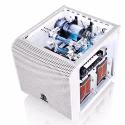 Thermaltake Core V1 Snow Edition Cubo Bianco - Vista aggiuntiva 8