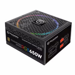 Thermaltake Toughpower Grand RGB, 650 W, 100 - 240 V, 780 W, 50 - 60 Hz, 10 A, Attivo