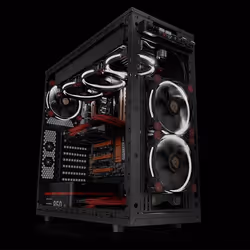 Thermaltake Riing 12 Case per computer Ventilatore 12 cm Nero, Bianco - Vista aggiuntiva 5