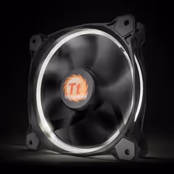 Thermaltake Riing 12 Case per computer Ventilatore 12 cm Nero, Bianco - Vista aggiuntiva 6