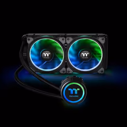 Thermaltake Floe Riing RGB 240 TT Premium Edition Processore Raffreddatore di liquidi tutto in uno 12 cm Nero - Vista aggiuntiva 4