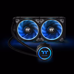 Thermaltake Floe Riing RGB 240 TT Premium Edition Processore Raffreddatore di liquidi tutto in uno 12 cm Nero - Vista aggiuntiva 5