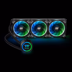 Thermaltake Floe Riing RGB 360 TT Processore Raffreddatore di liquidi tutto in uno 12 cm Nero 1 pz - Vista aggiuntiva 4