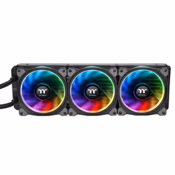 Thermaltake Floe Riing RGB 360 TT Processore Raffreddatore di liquidi tutto in uno 12 cm Nero 1 pz - Vista aggiuntiva 7