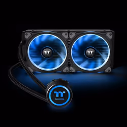 Thermaltake Floe Riing RGB 280 TT Case per computer Raffreddatore di liquidi tutto in uno 14 cm Nero - Vista aggiuntiva 5
