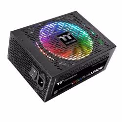 Thermaltake Toughpower iRGB PLUS 1250W Titanium, 1250 W, 100 - 240 V, 1500 W, 47 - 63 Hz, 15 A, Attivo