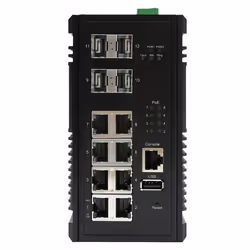 Edimax IGS-5408P switch di rete Gestito Gigabit Ethernet (10/100/1000) Supporto Power over Ethernet (PoE) Nero - Vista aggiuntiva 5