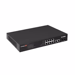 Edimax GS-5210PL switch di rete Gestito Gigabit Ethernet (10/100/1000) Nero - Vista aggiuntiva 5