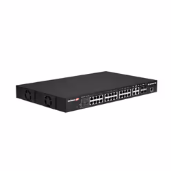 Edimax GS-5424PLC V2 switch di rete Gestito Gigabit Ethernet (10/100/1000) Supporto Power over Ethernet (PoE) 1U Nero - Vista aggiuntiva 4