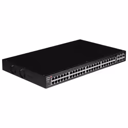 Edimax GS-5654LX switch di rete Gestito Gigabit Ethernet (10/100/1000) Nero - Vista aggiuntiva 3
