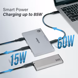 Edimax TD-405BP replicatore di porte e docking station per laptop Cablato Thunderbolt 4 - Vista aggiuntiva 4