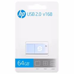 AION HP V168, 64 GB, USB tipo A, 2.0, Cuffia, 7 g, Blu