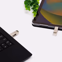 PNY HPFD206C-256 unità flash USB 256 GB USB Type-A / USB Type-C 3.2 Gen 2 (3.1 Gen 2) Argento - Vista aggiuntiva 5