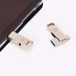 PNY HPFD206C-256 unità flash USB 256 GB USB Type-A / USB Type-C 3.2 Gen 2 (3.1 Gen 2) Argento - Vista aggiuntiva 6