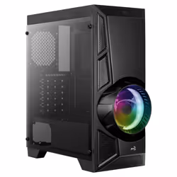 Aerocool AeroEngine RGB, Midi Tower, PC, Nero, ATX, micro ATX, Mini-ITX, ABS sintetico, SPCC, Gaming