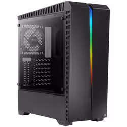 Aerocool Scar, Midi Tower, PC, Nero, ATX, micro ATX, Mini-ITX, ABS sintetico, SPCC, Gaming