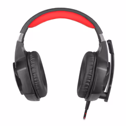 Mars Gaming MHX cuffia e auricolare Cablato A Padiglione Nero, Rosso