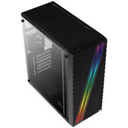 Aerocool Streak Midi Tower Nero - Vista aggiuntiva 4