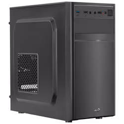 Aerocool CS-103, Mini Tower, PC, Nero, micro ATX, Mini-ITX, Acrilonitrile butadiene stirene (ABS), SPCC, 15,6 cm