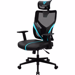 ThunderX3 YAMA1 Sedia per gaming universale Nero, Blu - Vista aggiuntiva 4