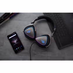 ASUS ROG Delta Auricolare Cablato A Padiglione Gaming Nero - Vista aggiuntiva 7