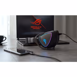 ASUS ROG Delta Auricolare Cablato A Padiglione Gaming Nero - Vista aggiuntiva 8