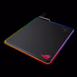 ASUS ROG Balteus Qi Tappetino per mouse per gioco da computer Nero - Vista aggiuntiva 4