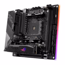 ASUS ROG Strix X570-I Gaming AMD X570 Socket AM4 mini ITX - Vista aggiuntiva 3