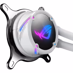 ASUS ROG Strix LC 240 RGB White Edition Processore Raffreddatore di liquidi tutto in uno 12 cm Bianco - Vista aggiuntiva 4