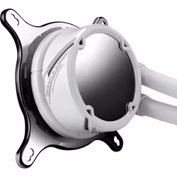 ASUS ROG Strix LC 240 RGB White Edition Processore Raffreddatore di liquidi tutto in uno 12 cm Bianco - Vista aggiuntiva 5