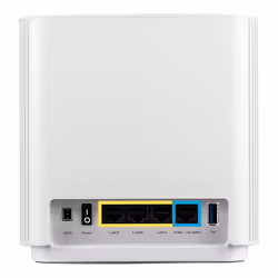 ASUS ZenWiFi AX XT8 (W-2-PK) router wireless Gigabit Ethernet Banda tripla (2.4 GHz/5 GHz/5 GHz) Bianco - Vista aggiuntiva 4