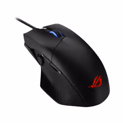 ASUS ROG Chakram Core, Mano destra, Ottico, USB tipo A, 16000 DPI, Nero