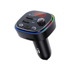 Vakoss TC-B439K trasmettitore FM 87,5 - 108 MHz Bluetooth/USB Nero