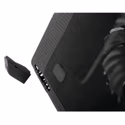 Vakoss LF-1860AL base di raffreddamento per laptop 43,2 cm (17") Nero
