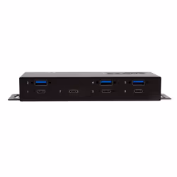EXSYS EX-1237HMVS hub di interfaccia USB 3.2 Gen 1 (3.1 Gen 1) Type-C 5000 Mbit/s Nero - Vista aggiuntiva 3