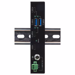 EXSYS EX-11295HMS hub di interfaccia USB 3.2 Gen 2(3.1 Gen 2) Type-B 10000 Mbit/s Nero